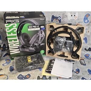 RIG - 800 Pro HX Wireless Headset and Base Station for Xbox Black *OPEN NEW COND